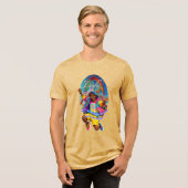 楽しみましょう！ トライブレンドＴシャツ (正面全面)