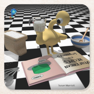 楽しみ スクエアペーパーコースター