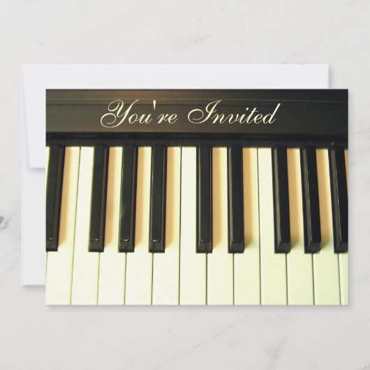 楽しむための鍵 招待状 (正面)