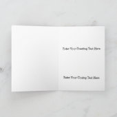 楽しむな今生命挨拶状 カード (内部)