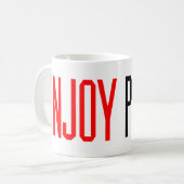 楽しむな刑務所 コーヒーマグカップ (正面左)