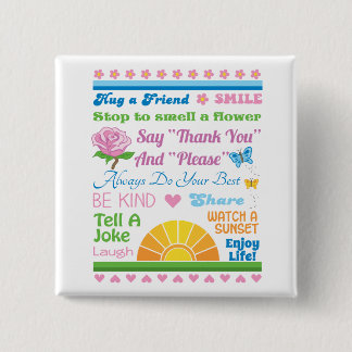 楽しむな生命ボタン 缶バッジ