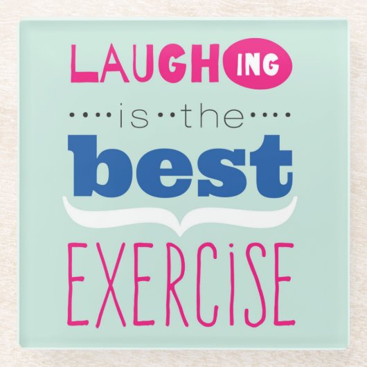 楽しむな生命 ガラスコースター (正面)