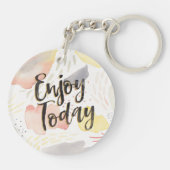 楽しむな草原の微風IV |今日 キーホルダー (裏面)