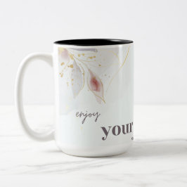 楽しむコーヒー ツートーンマグカップ