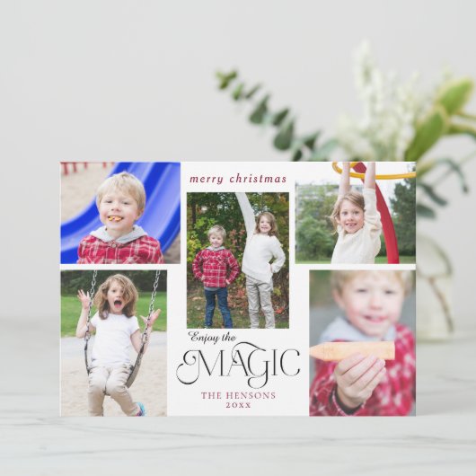 楽しむモダン魔法書数々の写真 シーズンカード (スタンド正面)