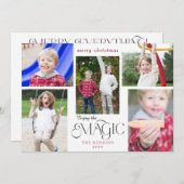 楽しむモダン魔法書数々の写真 シーズンカード (正面/裏面)