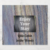 楽しむユアステイバケーションレンタルウッドグ素朴リーン ビールラベル (シングルラベル)