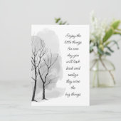 楽しむリトルツ感動的ライフ引用文 カード (スタンド正面)