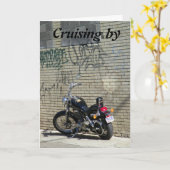 『楽しむ丘の上の旅』誕生日 カード (黄色い花)