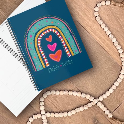 楽しむ今日のおもしろいインスピリチュアレインボーインスパイアズ プランナー手帳
