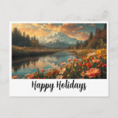 楽しむ休暇 シーズンポストカード (正面)