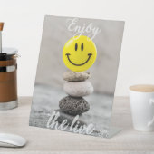 楽しむ命だ！ 台座サイン (インサイチュ)