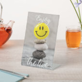 楽しむ命だ！ 台座サイン (インサイチュ)