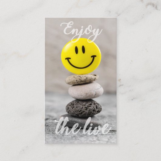 楽しむ命だ！ 名刺 (正面)