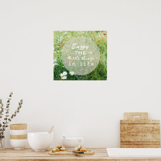 楽しむ命 ポスター (キッチン)