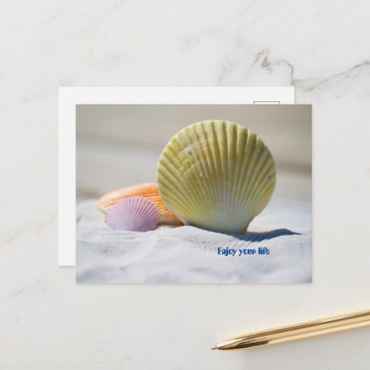 楽しむ命 ポストカード (正面/裏面インサイチュ)