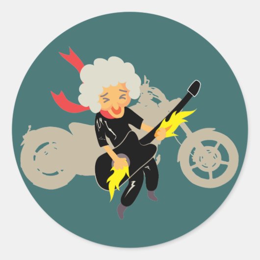 楽しむ命 ラウンドシール (正面)