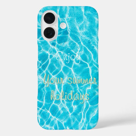 楽しむ夏休み Case-Mate iPhoneケース (裏面)