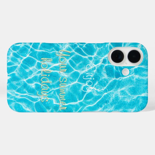 楽しむ夏休み Case-Mate iPhoneケース (裏面 (横))