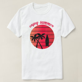 楽しむ夏 Tシャツ