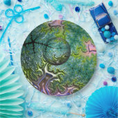 楽しむ旅紙プレート ペーパープレート (パーティー)