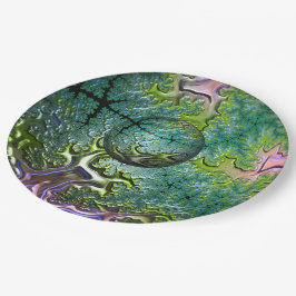 楽しむ旅紙プレート ペーパープレート