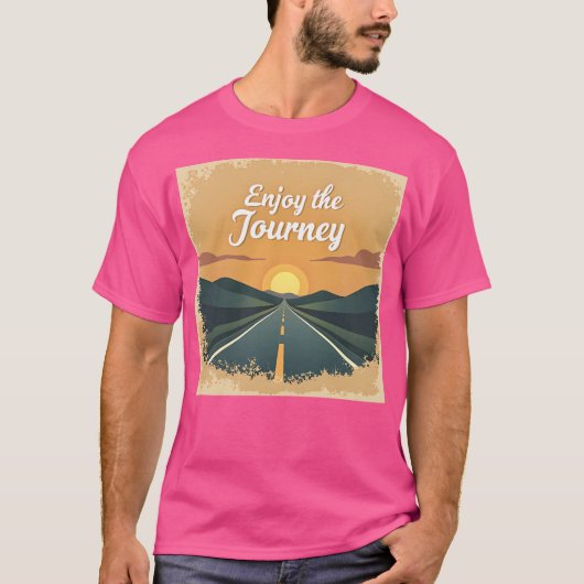 楽しむ旅 Tシャツ (正面)