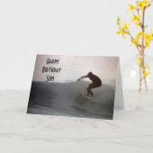 楽しむ誕生日 カード (黄色い花)