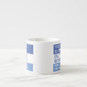 楽しむ退職 –  エスプレッソカップ (正面)