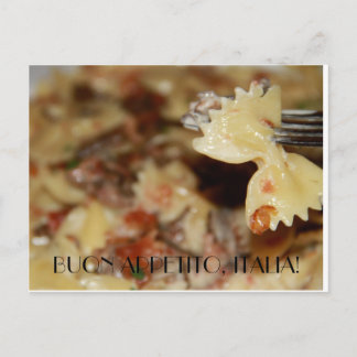 楽しむ食べイタリアン ポストカード