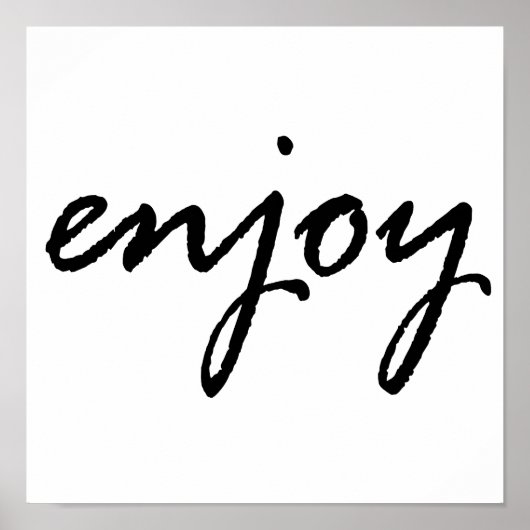 楽しむ ポスター (正面)