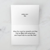 **楽しむ***乗る誕生日****** カード (内部)