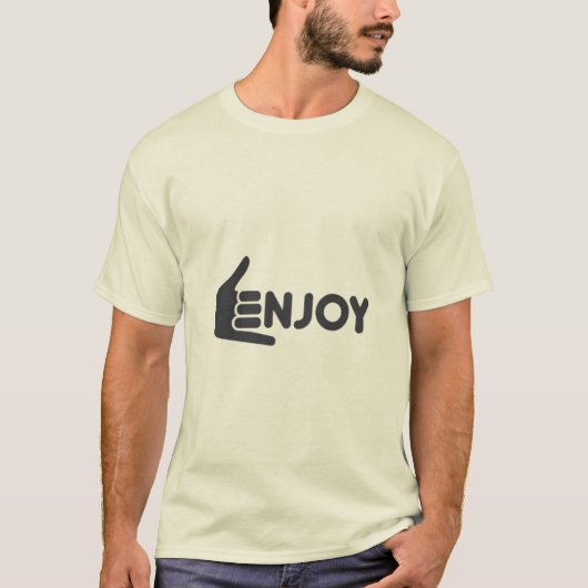 楽しむ Tシャツ (正面)