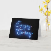 楽しむArt Today活字イメージ励ましの言葉 カード (黄色い花)