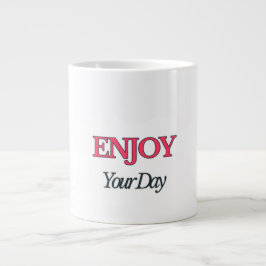 楽しむYour Day Mag ジャンボコーヒーマグカップ