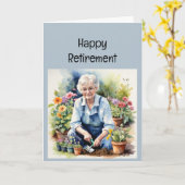 楽しむYour Retirement Gardening Garden カード (黄色い花)