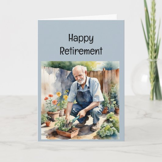楽しむYour Retirement Gardening Garden カード (正面)