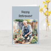 楽しむYour Retirement Gardening Garden カード (黄色い花)
