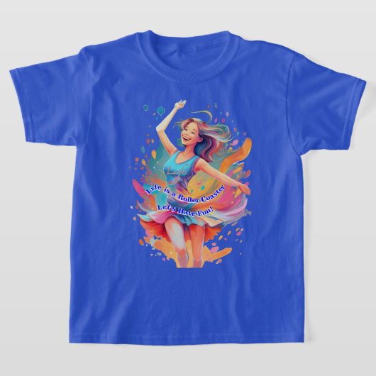 楽しもう!! Tシャツ (レイダウン)