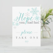 楽しんでくれたら嬉しい 招待状 (スタンド正面)