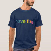 楽しんで Tシャツ (正面)