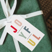 楽しカラフルい休日 ギフトタグ