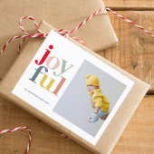 楽しカラフルく写真 |ハッピーホリデー ポストカード