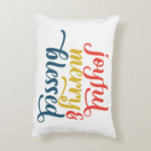 楽しメリーい賛美クリスマス枕 – 休日 アクセントクッション (裏面(縦))