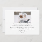 楽しモダンいカラフルタイポグラフィ5 – 写真 シーズンカード (裏面)