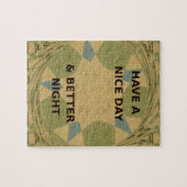 楽し保護い日を送る ジグソーパズル (横)