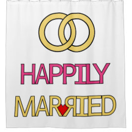 楽し結婚したく シャワーカーテン