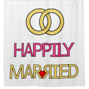 楽し結婚したく シャワーカーテン