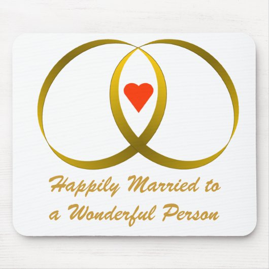 楽し結婚したく マウスパッド (正面)